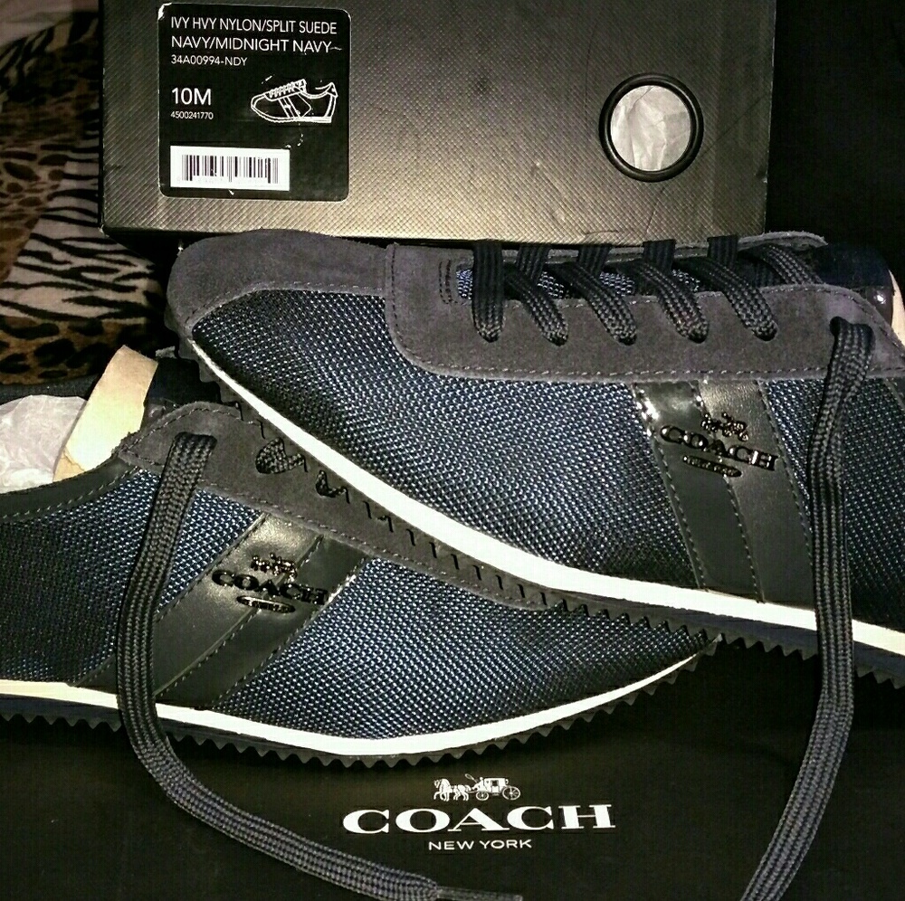 Coach shoes men size 8 women size 10